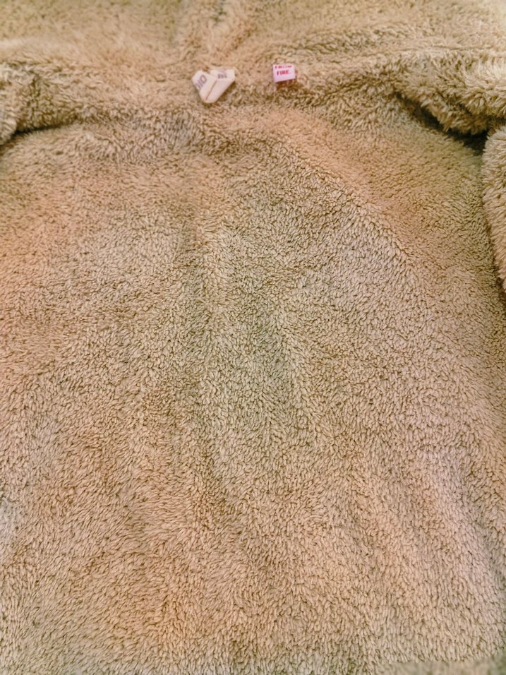 Kız Çocuk Gri Kapüşonlu Fermuarlı Sweatshirt - Görsel 4