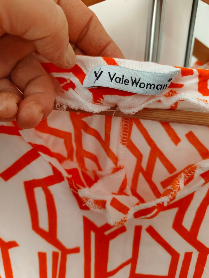 kiremit rengi cepli elbise - Görsel 3