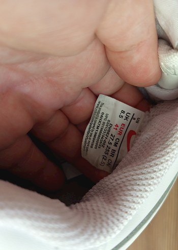 41 Beden beyaz Renk Nike Air Force 1