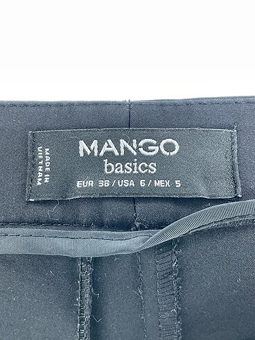 38 Beden siyah Renk Mango Kumaş Pantolon %70 İndirimli.