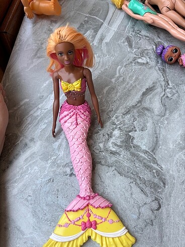  Beden Renk Deniz kızı Barbie