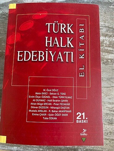 Türk halk edebiyatı el kitabı