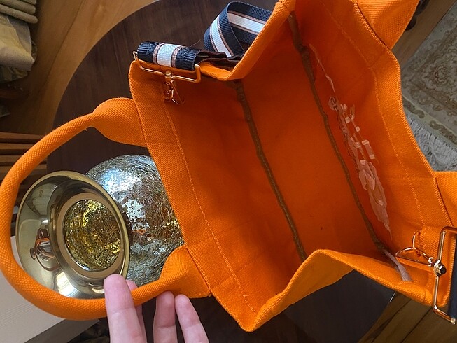 Diğer Turuncu tote bag