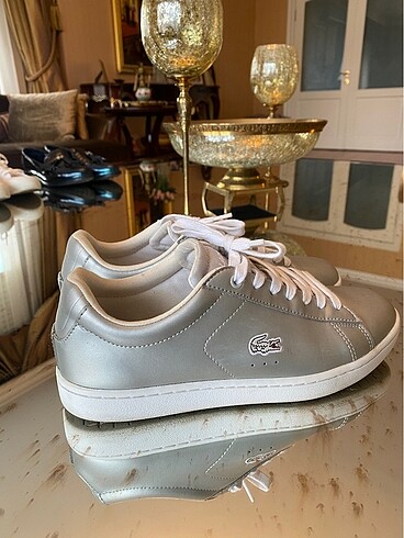 Lacoste gumus spor ayakkabi