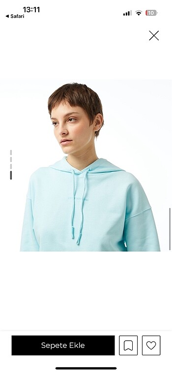 xs Beden mavi Renk Les Benjamins Sweatshirt
