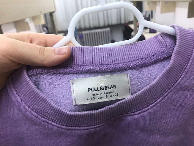 Pull and bear crop sweatshirt