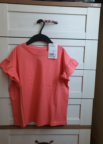 H&M H&M volanlı tişört 8-10 yaş