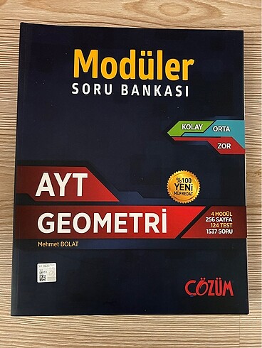 AYT Geometri Soru Bankası Çözüm Yayınları