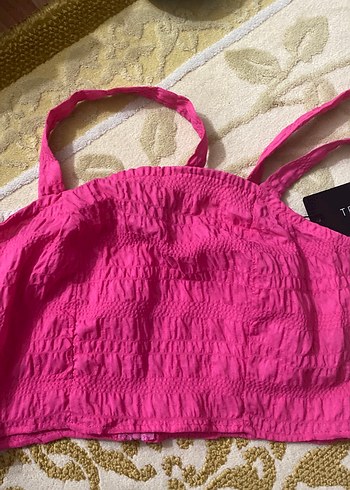 Trendyol & Milla Pembe Mini Street Wear Bralet