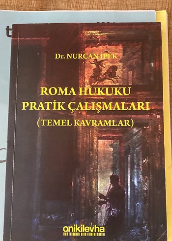 Roma Hukuku Pratik Çalışmaları Kitabı