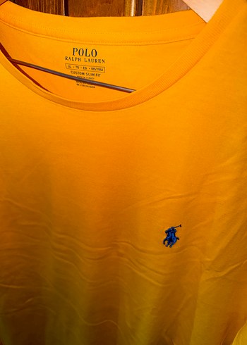 Sarı Erkek Ralph Lauren Polo Tişört - Görsel 2