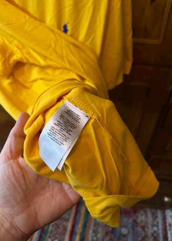 Sarı Erkek Ralph Lauren Polo Tişört - Görsel 3