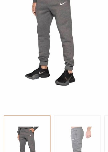 Gri Rahat Kesim Eşofman Altı - Görsel 7