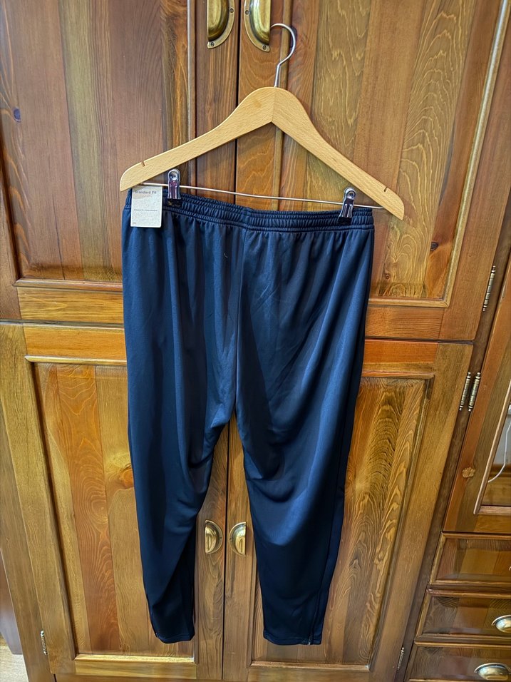 Siyah Fermuarlı Erkek Eşofman Altı - Görsel 4