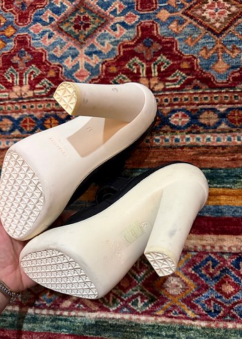 Sergio Rossi x Puma Siyah Platform Topuklu Ayakkabı - Görsel 4