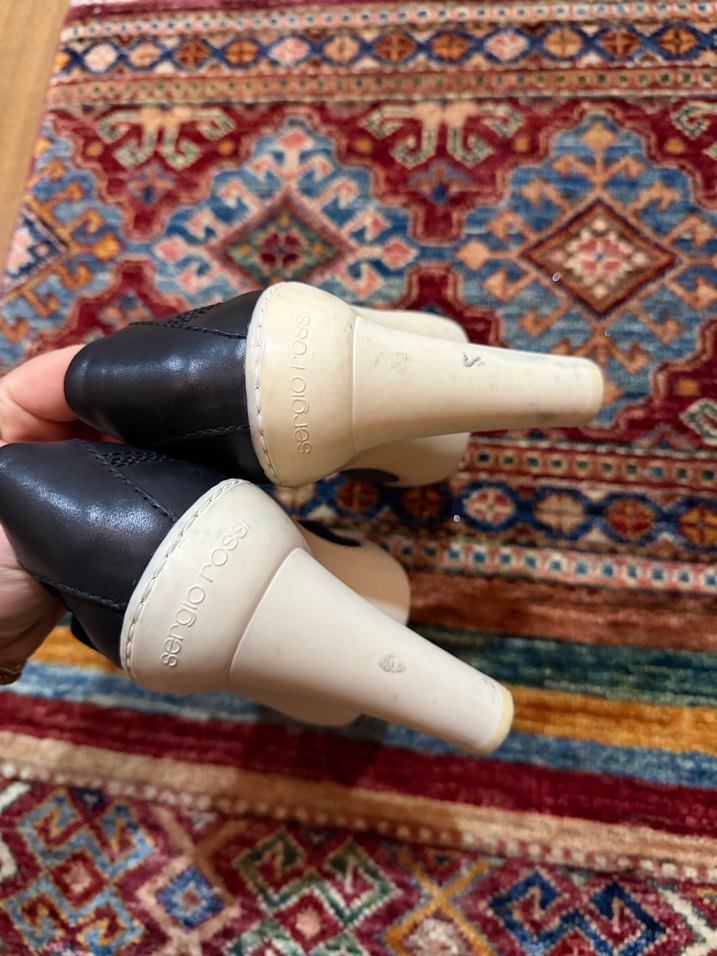 Sergio Rossi x Puma Siyah Platform Topuklu Ayakkabı - Görsel 5