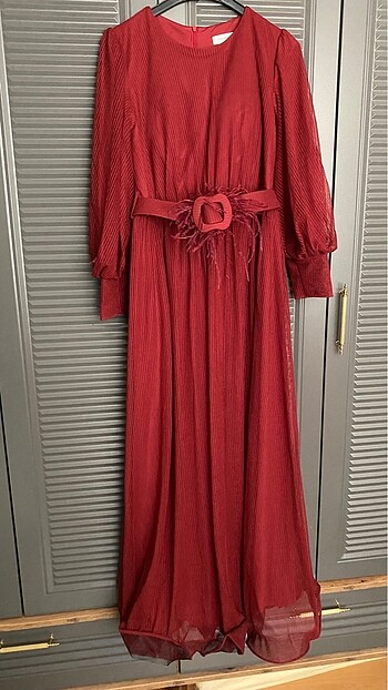 Bordo abiye bedeni 40