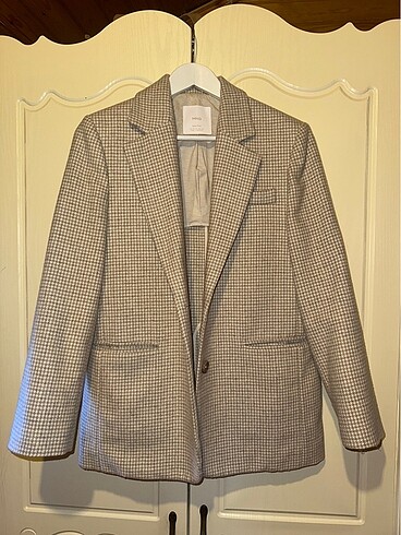 Mango İtalyan Yünü Blazer Ceket