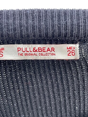 s Beden siyah Renk Pull and Bear Bluz %70 İndirimli.