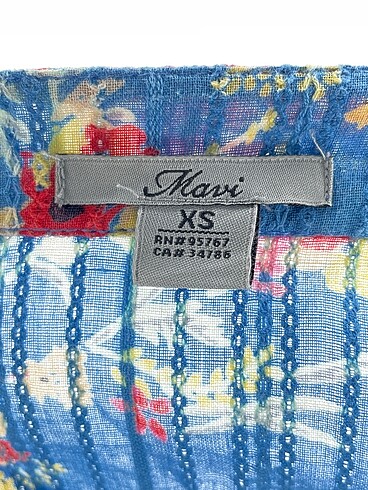 xs Beden çeşitli Renk Mavi Jeans Bluz %70 İndirimli.