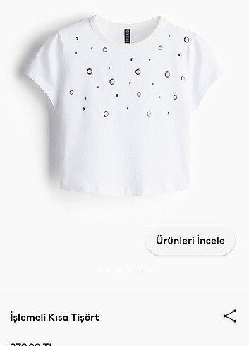 s Beden H&M crop