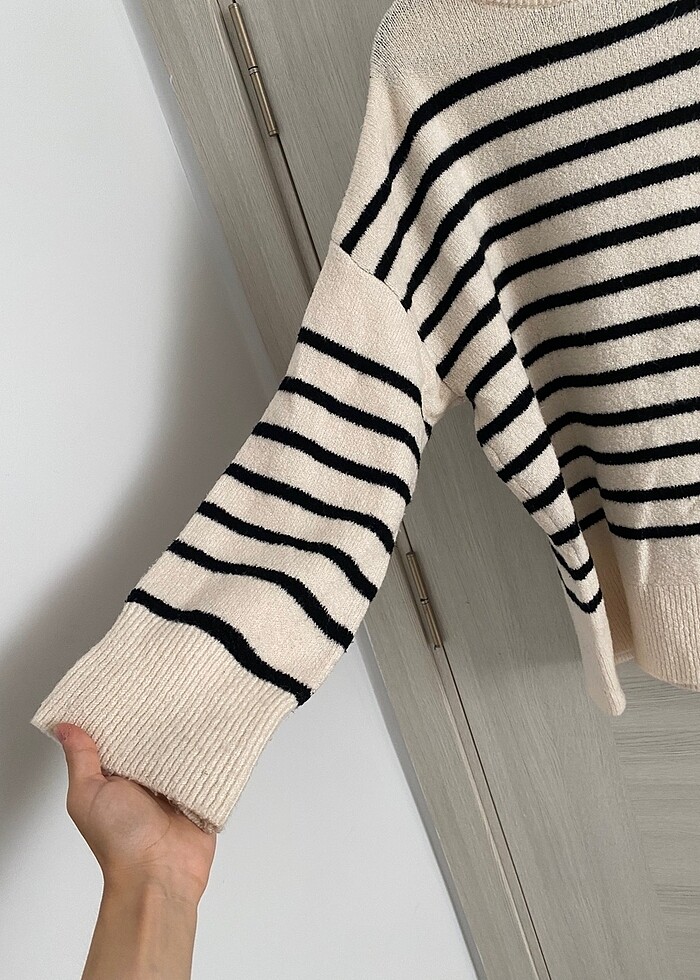 Lc Waikiki çizgili kazak - Görsel 3