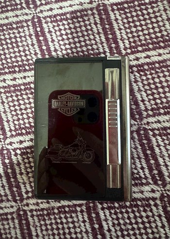 Harley Davidson Siyah Metal Cakmak