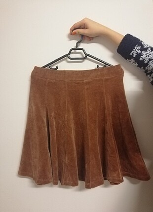 Kışlık mini etek ambar 