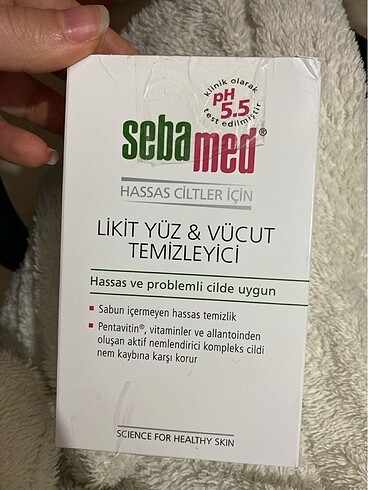 Sebamed sebamed likit yuz ve vucut temizleyici