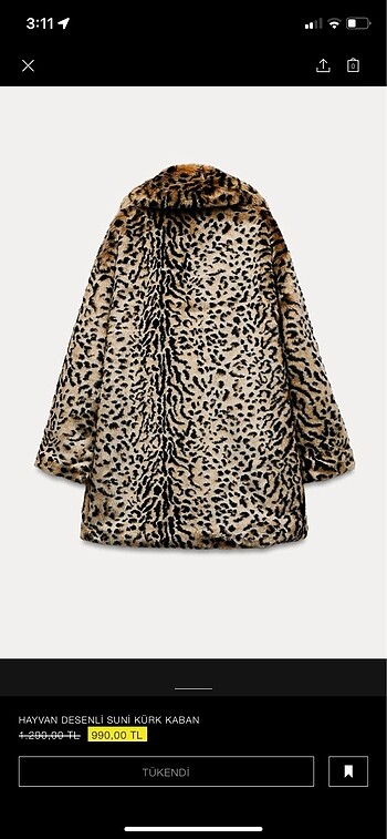 Zara zara leopar kurk