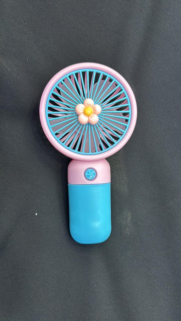 USB Şarjlı Renkli Mini Vantilatör - Görsel 4