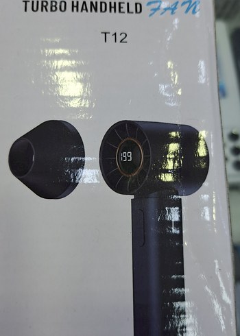 Beyaz USB Şarjlı Taşınabilir Mini Vantilatör - Görsel 3