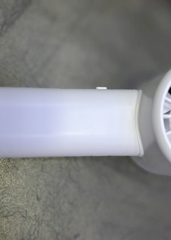 Beyaz USB Şarjlı Taşınabilir Mini Vantilatör - Görsel 5