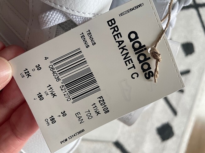 30 Beden beyaz Renk Breaknet Çocuk Spor Ayakkabı