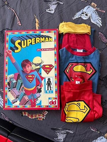 SUPERMAN KOSTÜM ERKEK ÇOCUK