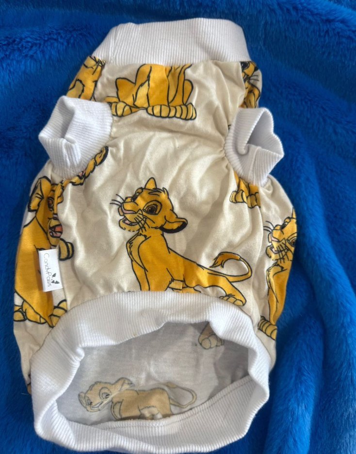 Kahverengi Desenli Kedi Kıyafeti - Görsel 2