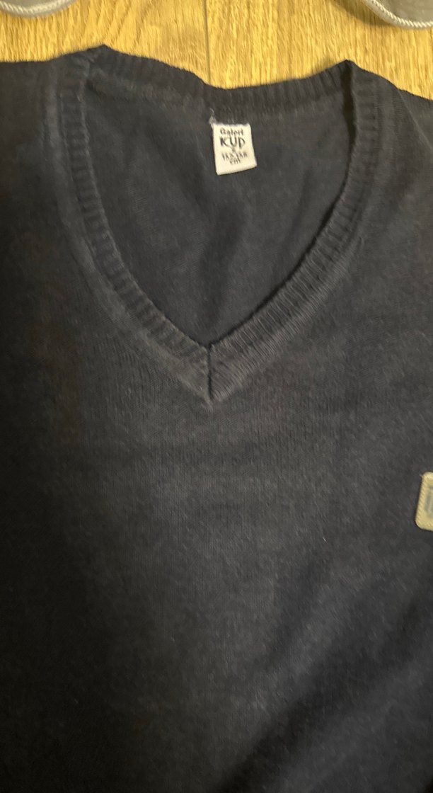 İtk Erkek Lacivert V Yaka Triko Kazak s beden - Görsel 3