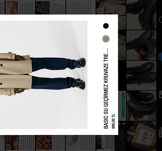 Zara Zara Man Trençkot
