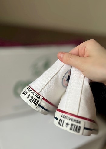 38 Beden beyaz Renk Converse kadın ayakkabu