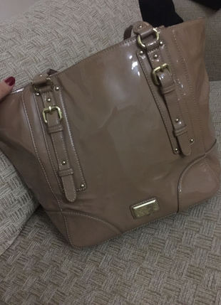 Nine West Bej rengi çanta nine west