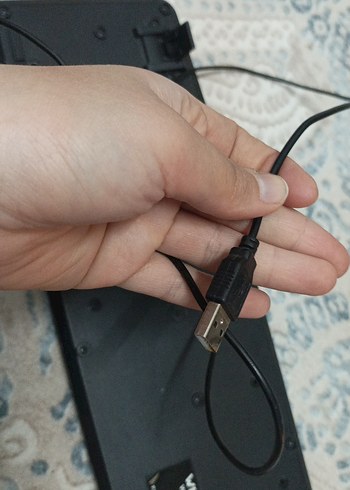 Siyah Kablolu Q Türkçe Klavye - Görsel 5