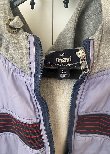 Gri Fermuarlı Spor  Ceket - Görsel 2