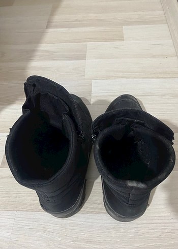 Siyah Biker Tarzı Tokalı Bot - Görsel 2