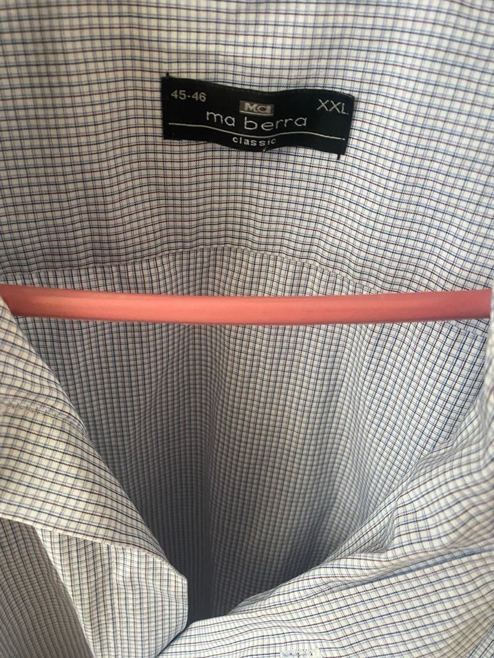 Gri Kısa Kollu Keten Gömlek - Görsel 2