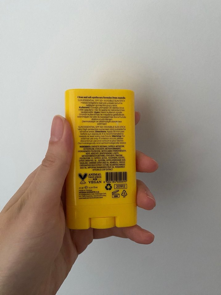 COSMED Sun Stick SPF50 Yüksek Koruma 20G - Görsel 3