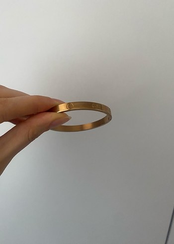 Altın Renk Minimalist Kadın Bileklik