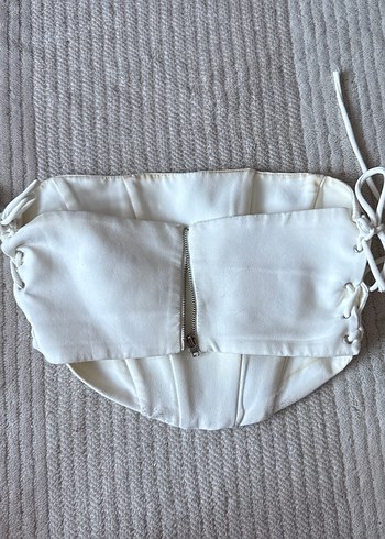 Beyaz korse top milla Bustiyer - Görsel 2