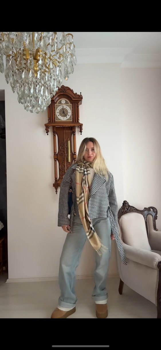 Zara orta bel jean - Görsel 4