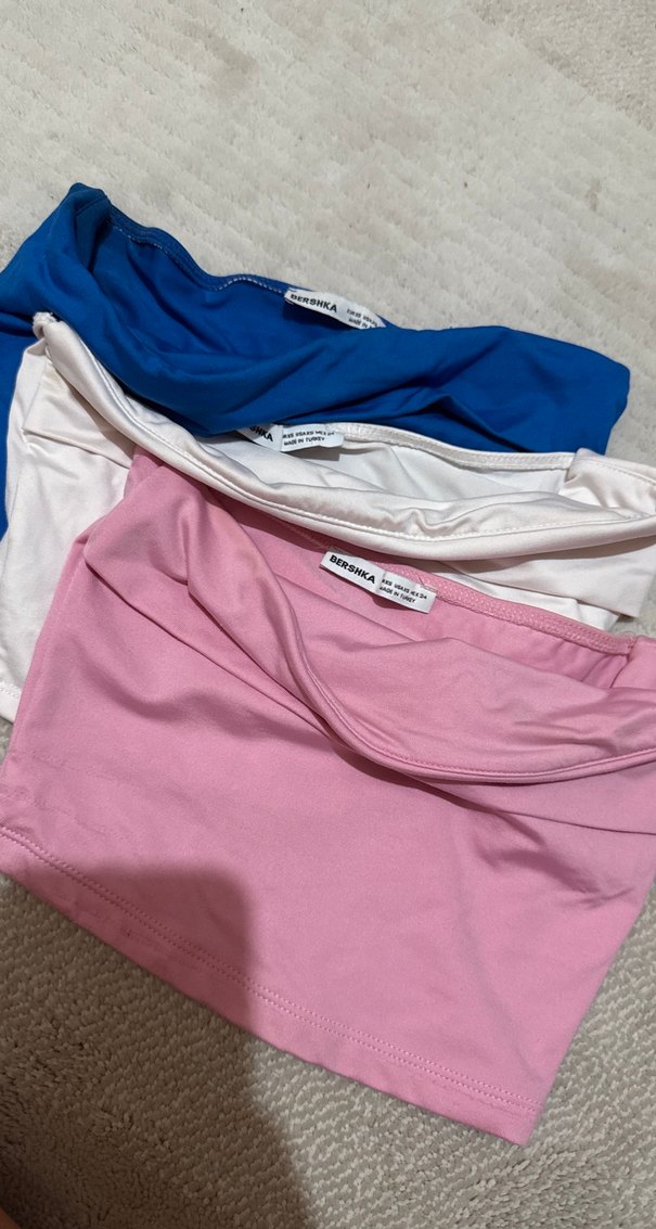 3lü set Bershka crop - Görsel 2