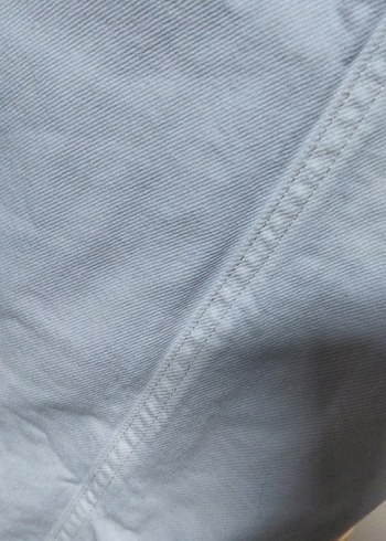 Lcw 40/L beden, Beyaz Kolsuz Mini Jean Tulum - Görsel 4